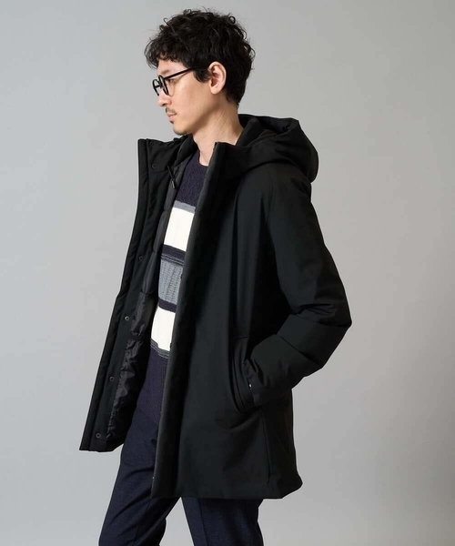 超美品・AIVERメンズダウン・ブラック 超美品・AIVERメンズダウン・ブラック