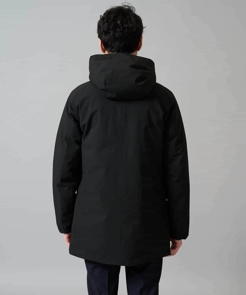a.v.v（アーヴェヴェ）の「【軽量/撥水】ラミネートダウンフードコート（ダウンジャケット/コート・メンズ・ブラック/ダークグレー・46/48/50/52）」の11枚目の写真
