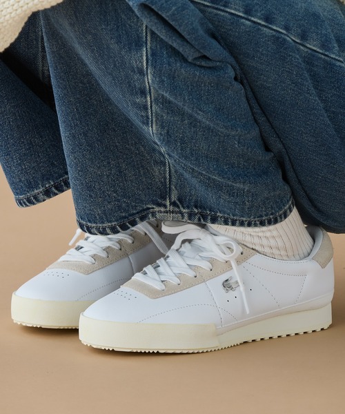 LACOSTE(ラコステ)の「レディース AURA 225 1 SFA(スニーカー・レディース・ホワイト・22.5cm/23.0cm/23.5cm/24.0cm/24.5cm)」の8枚目の写真