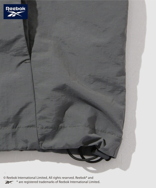 Reebok(リーボック)の「Reebok Emblem Nylon Anorak Jacket(ナイロンジャケット・メンズ・グレー/アイボリー・XL/L/M)」の8枚目の写真