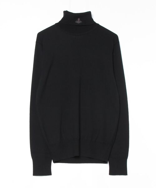 ヴィヴィアンウエストウッド ドライバーズニット ブラック Sハーフジップ Vivienne Westwood（ヴィヴィアンウエストウッド）の「ﾊｰﾄﾌﾘﾙﾆｯﾄ