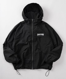 THRASHER（スラッシャー）の「【70】【THRASHER/スラッシャー】ワンポイント＆バックロゴ ナイロン フードジャケット（ナイロンジャケット）」