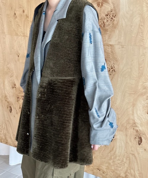 CHECK FLOWER PAPA JACKET（テーラードジャケット）｜Ameri