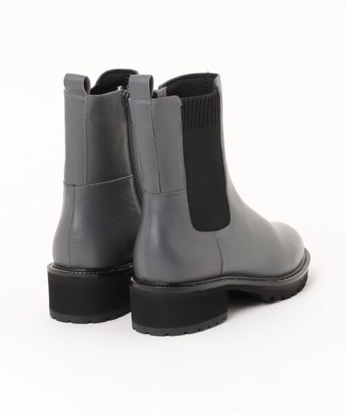 cava cava（サヴァサヴァ）の「軽量｜サイドゴアブーツ　7420207（ブーツ・レディース・ブラック/ダークブラウン/ブルーグレー・22.5cm/23cm/23.5cm/24cm/24.5cm）」の6枚目の写真