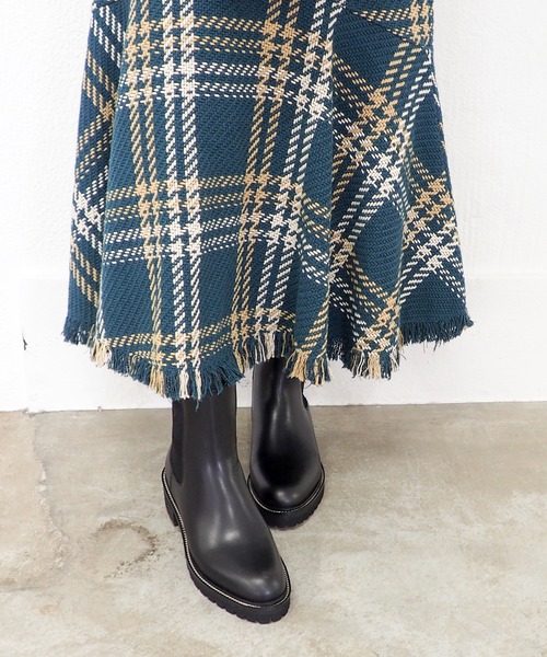 cava cava（サヴァサヴァ）の「軽量｜サイドゴアブーツ　7420207（ブーツ・レディース・ブラック/ダークブラウン/ブルーグレー・22.5cm/23cm/23.5cm/24cm/24.5cm）」の8枚目の写真