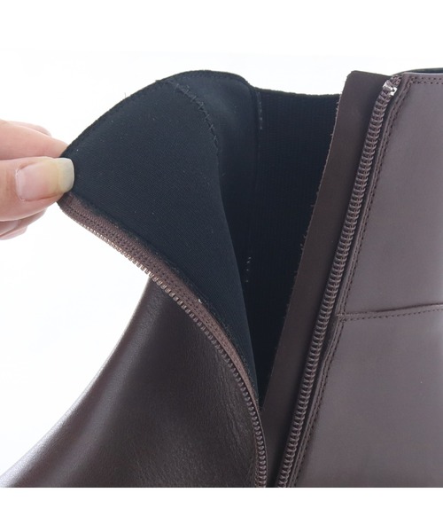 cava cava（サヴァサヴァ）の「軽量｜サイドゴアブーツ　7420207（ブーツ・レディース・ブラック/ダークブラウン/ブルーグレー・22.5cm/23cm/23.5cm/24cm/24.5cm）」の19枚目の写真