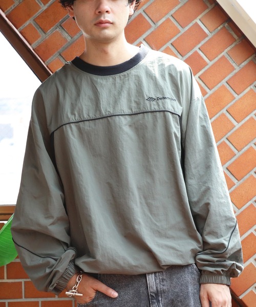 ８(eight)（エイト）の「ナイロンタスラン切替プルオーバー（スウェット・メンズ・ブラック系その他/カーキ系1/ホワイト系その他・MEDIUM/X-LARGE/LARGE）」の14枚目の写真