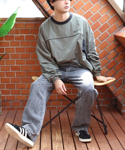 ８(eight)（エイト）の「ナイロンタスラン切替プルオーバー（スウェット・メンズ・ブラック系その他/カーキ系1/ホワイト系その他・MEDIUM/X-LARGE/LARGE）」の17枚目の写真