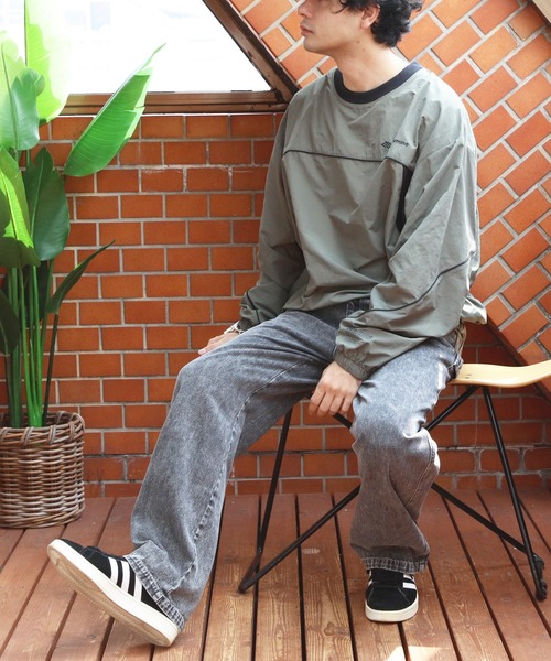 ８(eight)（エイト）の「ナイロンタスラン切替プルオーバー（スウェット・メンズ・ブラック系その他/カーキ系1/ホワイト系その他・MEDIUM/X-LARGE/LARGE）」の18枚目の写真