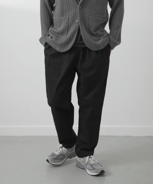 ITEMS URBANRESEARCH（アイテムズ アーバンリサーチ）の「ハイストレッチリラックスパンツ（その他パンツ・メンズ・インディゴブルー/ベージュ/カーキ/ブラック・SMALL/LARGE/MEDIUM）」の6枚目の写真