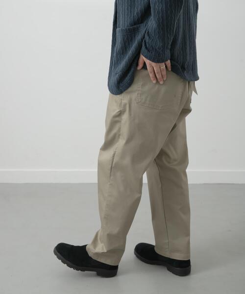 ITEMS URBANRESEARCH（アイテムズ アーバンリサーチ）の「ハイストレッチリラックスパンツ（その他パンツ・メンズ・インディゴブルー/ベージュ/カーキ/ブラック・SMALL/LARGE/MEDIUM）」の10枚目の写真