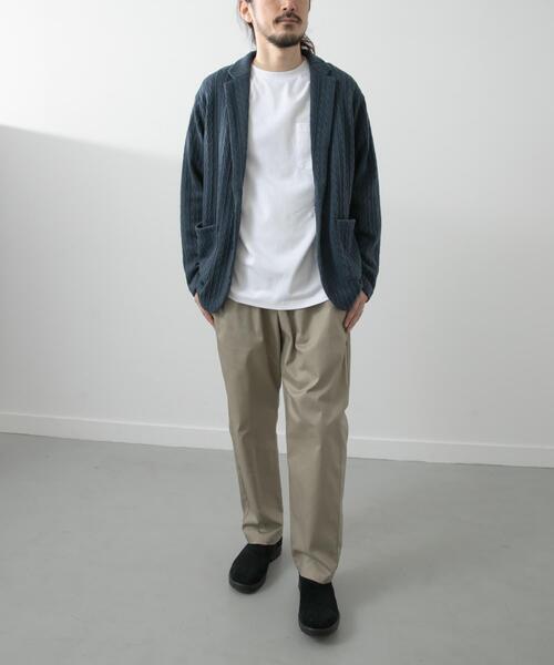 ITEMS URBANRESEARCH（アイテムズ アーバンリサーチ）の「ハイストレッチリラックスパンツ（その他パンツ・メンズ・インディゴブルー/ベージュ/カーキ/ブラック・SMALL/LARGE/MEDIUM）」の12枚目の写真