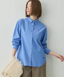 Petit Honfleur（プチオンフルール）の「【レイヤードスタイルに役立つ】レギュラーカラーシャツ【オフィスカジュアルにも◎】【追加生産】（シャツ/ブラウス）」