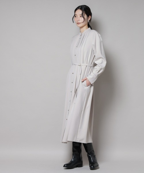 BPN ワンピース 好機能シリーズ】吸湿発熱/静電気防止/ポンチタックワンピース | ラビ