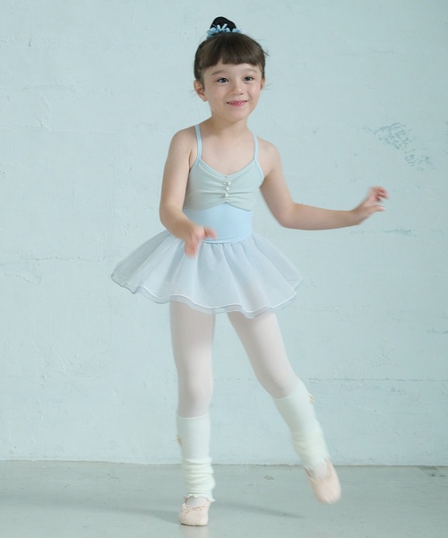 petit main（プティマイン）の「【バレエ】プチリボンシニヨンネット（その他ヘアアクセサリー・キッズ・サックスブルー/ライトピンク・F）」の9枚目の写真