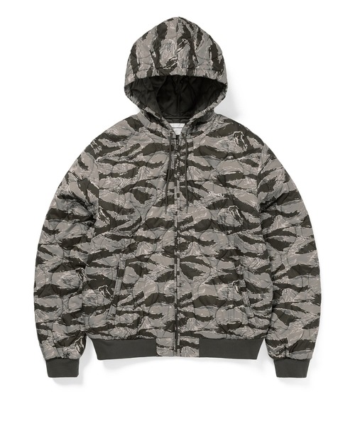 thisisneverthat カモフラージュ パーカー セール】Quilted Hooded Jacket（パーカー）｜thisisneverthat