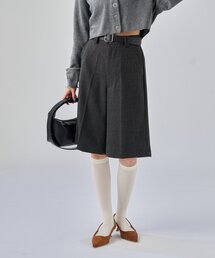 mystic | ウールライクハーフパンツ(その他パンツ)