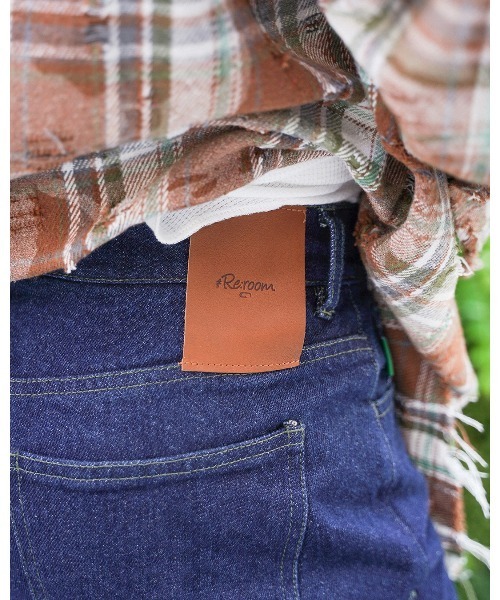#Re:room(リルーム)の「ワンウォッシュストレートデニムパンツ(デニムパンツ・メンズ・ネイビー・SMALL/MEDIUM/LARGE)」の14枚目の写真