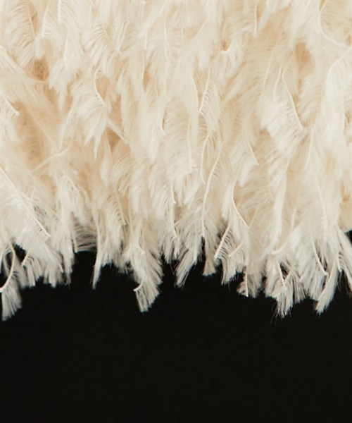 nissen（ニッセン）の「ラメシャギーキャミソール（ベスト・レディース・ブラック/オフホワイト・M/L）」の11枚目の写真