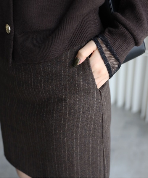 model：164cm. 着用サイズ：FREE