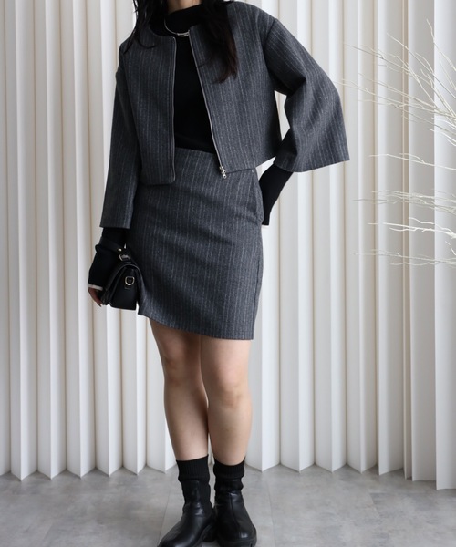 model：164cm. 着用サイズ：FREE