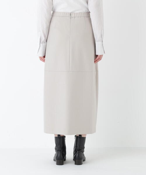 human woman（ヒューマンウーマン）の「◆ウールサキソニーコクーンスカート（スカート・レディース・ベージュ系その他2/ネイビー・SMALL/MEDIUM）」の11枚目の写真