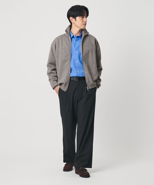 BEAUTY&YOUTH UNITED ARROWS（ビューティーアンドユースユナイテッドアローズ）の「ハイブリッド ウール ドライバーズ ジャケット（カーディガン/ボレロ・メンズ・ブラック/ベージュ・L/S/M/XL）」の3枚目の写真