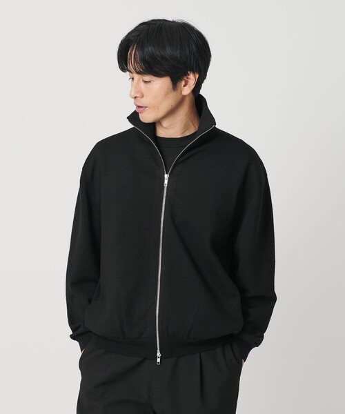 BEAUTY&YOUTH UNITED ARROWS（ビューティーアンドユースユナイテッドアローズ）の「ハイブリッド ウール ドライバーズ ジャケット（カーディガン/ボレロ・メンズ・ブラック/ベージュ・L/S/M/XL）」の9枚目の写真