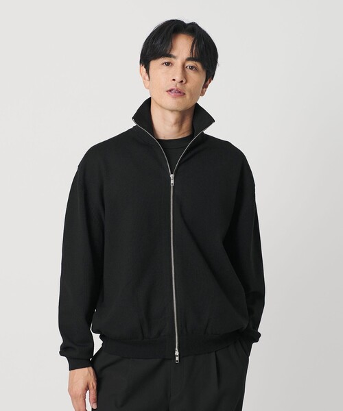 BEAUTY&YOUTH UNITED ARROWS（ビューティーアンドユースユナイテッドアローズ）の「ハイブリッド ウール ドライバーズ ジャケット（カーディガン/ボレロ・メンズ・ブラック/ベージュ・L/S/M/XL）」の10枚目の写真