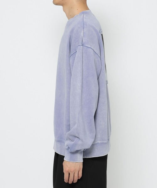 HARE(ハレ)の「ピグメントバックプリントスウェット(HARE)(スウェット・メンズ・ブラック/グレー/ブルー/レッド・MEDIUM/SMALL)」の20枚目の写真