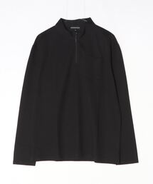 RUCKENBACCHAR ハニカムストレッチ ハーフジップ スタンドＴ