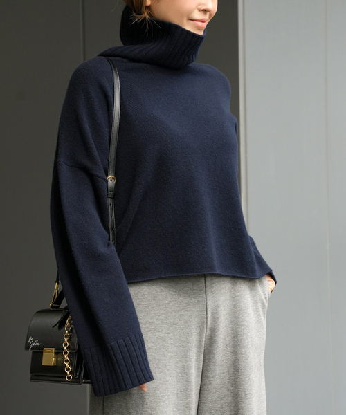 Deuxieme Classe（ドゥーズィエムクラス）の「*Cropped タートルネック