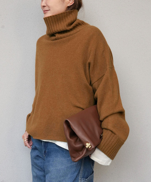 ☆タグ付きDeuxieme Classe Cropped タートルネックニット Cropped タートルネック ニット（ニット/セーター）｜Deuxieme Classe