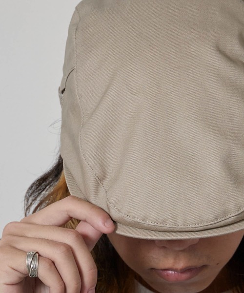 KANGOL（カンゴール）の「KANGOL/カンゴール ブランドロゴ刺繍 コットンハンチング（ハンチング/ベレー帽・メンズ・ブラック/ベージュ・L/XL/XXL）」の6枚目の写真