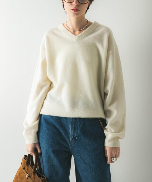 URBAN RESEARCH（アーバンリサーチ）の「ウール100 Vネックルーズ