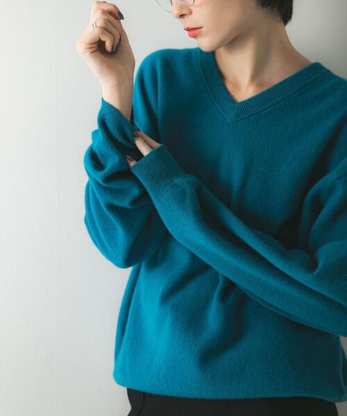 URBAN RESEARCH（アーバンリサーチ）の「ウール100 Vネックルーズ