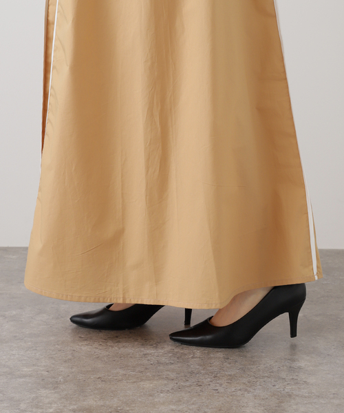 BASERANGE(ベースレンジ)の「BASERANGE NIKA DRESS DRNI-PO-WI25:ワンピース(ワンピース・レディース・ブラウン・SMALL)」の9枚目の写真