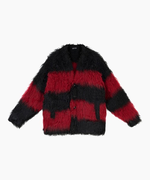 Ladmusician シャギーカーディガン SHAGGY BORDER KNIT CARDIGAN（カーディガン/ボレロ）｜LAD MUSICIAN