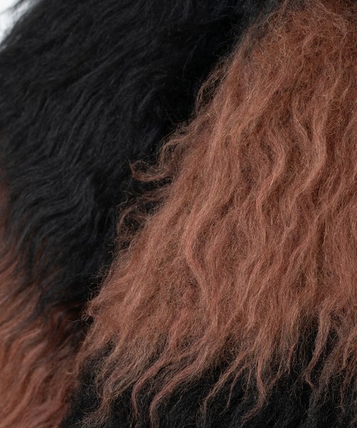 SHAGGY BORDER KNIT CARDIGAN（カーディガン/ボレロ）｜LAD MUSICIAN