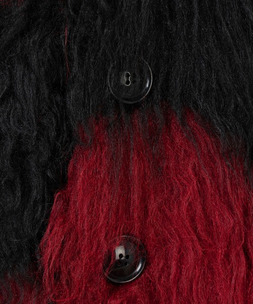 SHAGGY BORDER KNIT CARDIGAN（カーディガン/ボレロ）｜LAD MUSICIAN