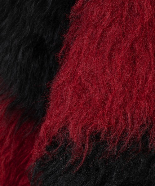 SHAGGY BORDER KNIT CARDIGAN（カーディガン/ボレロ）｜LAD MUSICIAN