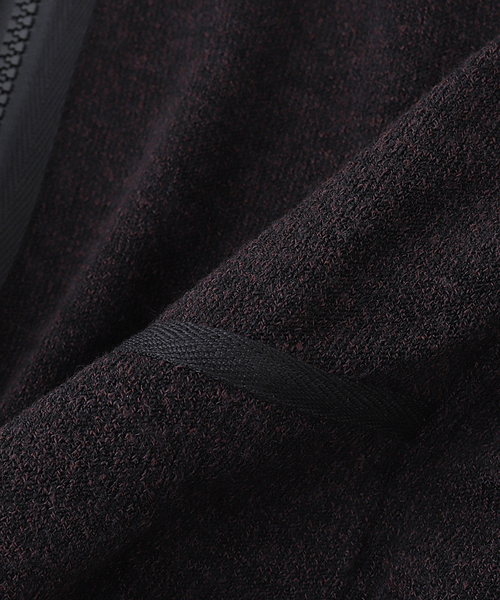 SAN SAN GEAR(サンサンギア)の「SAN SAN GEAR / サンサンギア KAPAS KNIT ZIP-UP(ブルゾン・メンズ・ブラック/ライトグリーン・1/2)」の8枚目の写真