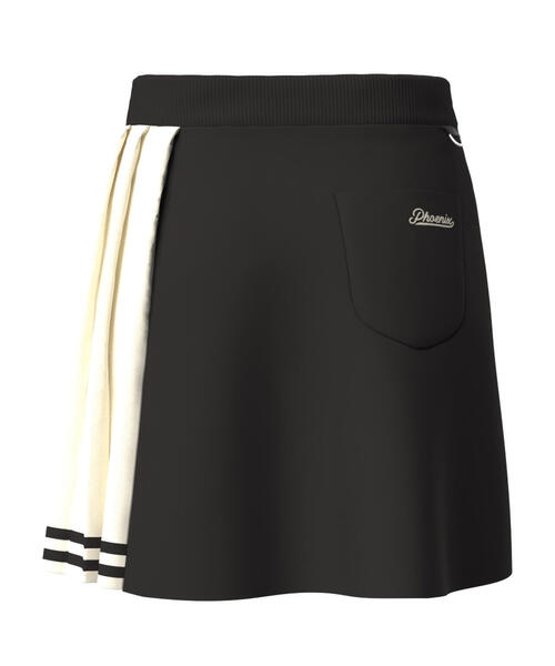 ○★新品未使用　PING（ピン）　バイアスロゴ　スカート　S　ブラック セール】【PING APPAREL】サイドプリーツバイカラースカート ＜LADIES