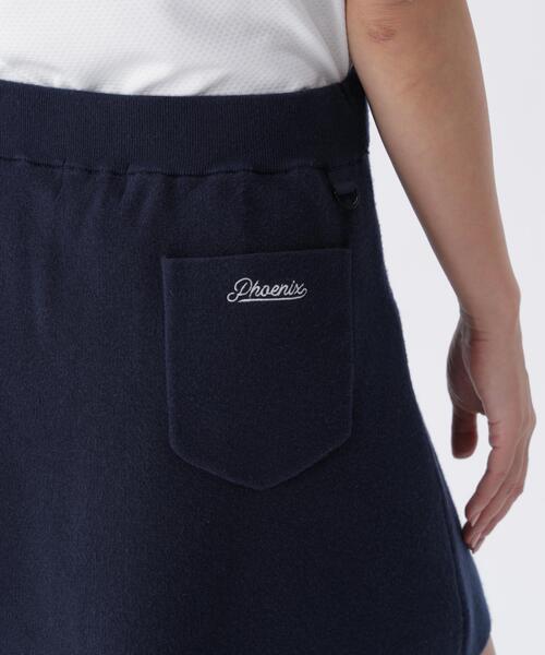 セール】【PING APPAREL】サイドプリーツバイカラースカート ＜LADIES