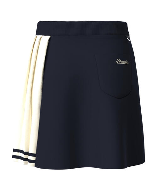 セール】【PING APPAREL】サイドプリーツバイカラースカート ＜LADIES