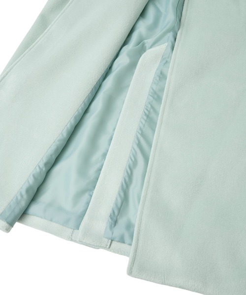 AMERICAN HOLIC（アメリカンホリック）の「ルーズチェスターコート（その他アウター・レディース・チャコールグレー/ライトベージュ/ミント・L/M）」の18枚目の写真