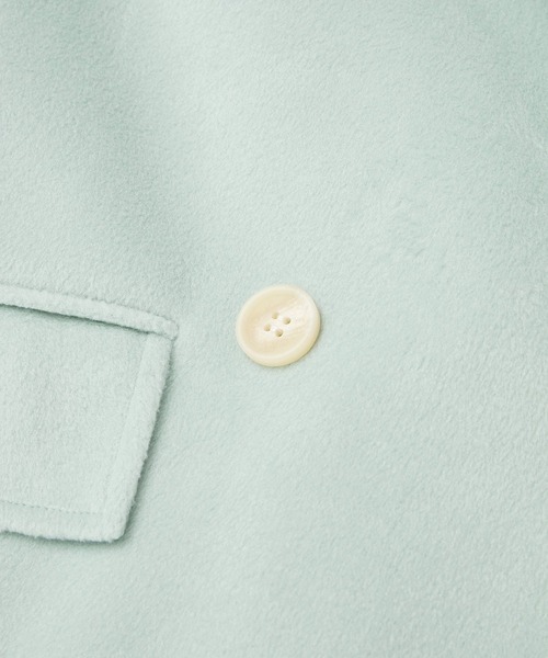 AMERICAN HOLIC（アメリカンホリック）の「ルーズチェスターコート（その他アウター・レディース・チャコールグレー/ライトベージュ/ミント・L/M）」の8枚目の写真