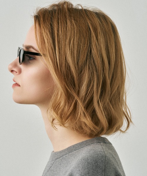 NUEF （ヌエフ）の「スクエアサングラス｜カラーレンズ｜トレンド｜紫外線対策｜UVカット｜サングラス｜NUEF｜COLOR SUNGLASSES（メガネ・レディース・ブラウン/ブラック系その他/クリアブラック/ブラック/ブラウン系その他・FREE）」の22枚目の写真