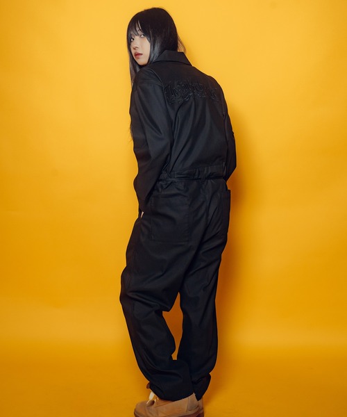 Subciety(サブサエティ)の「【WOMEN】All in one(つなぎ/オールインワン・レディース・オリーブ/ブラック・FREE)」の6枚目の写真