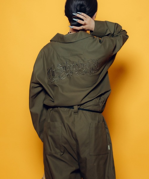 Subciety(サブサエティ)の「【WOMEN】All in one(つなぎ/オールインワン・レディース・オリーブ/ブラック・FREE)」の16枚目の写真